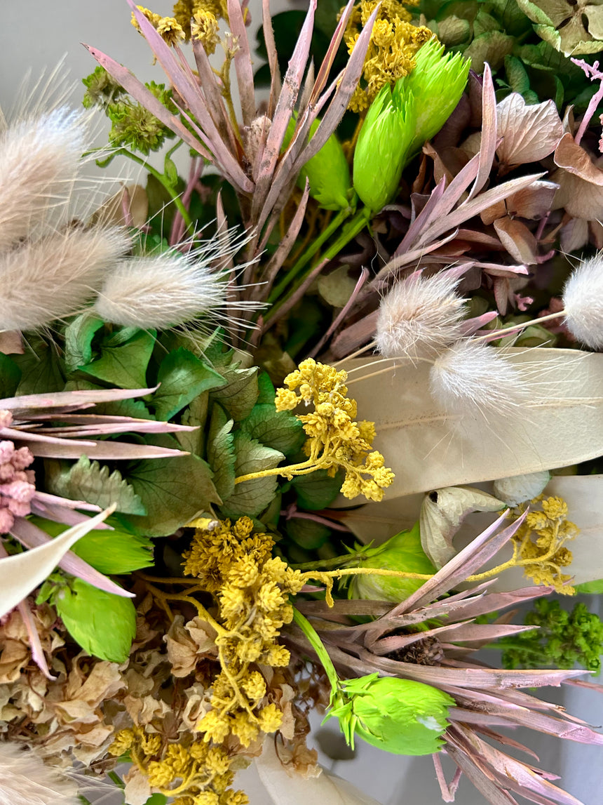 Floral Easter Wreath