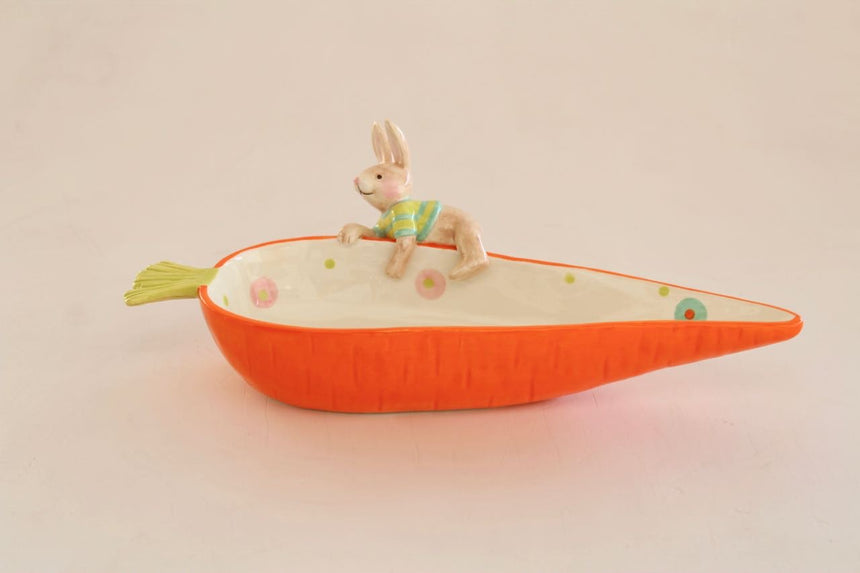 Carrot Bowl with Bunny