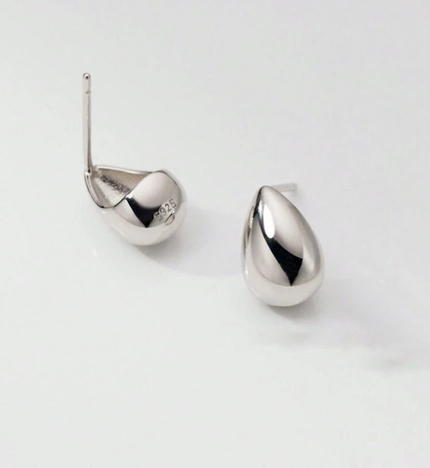 Water Drop Stud Earrings