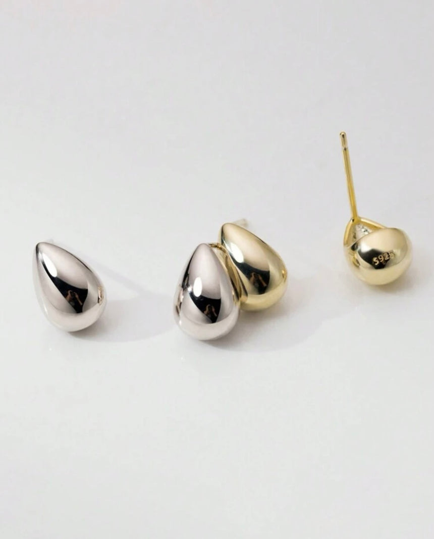 Water Drop Stud Earrings