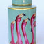 Flamingo Ginger Jar