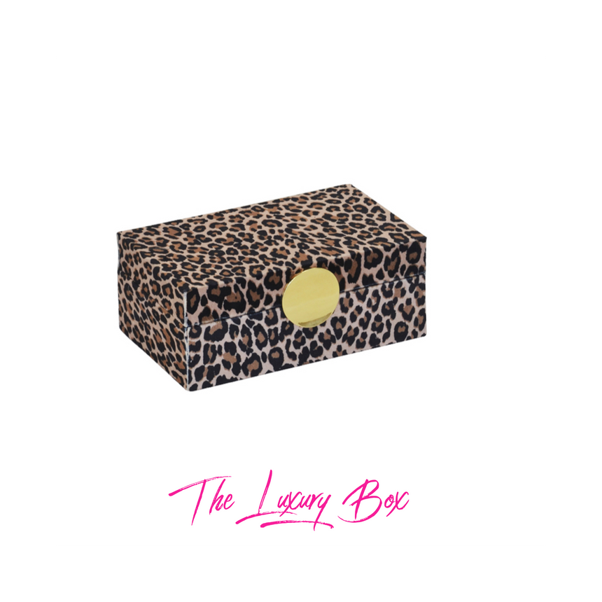 Small Animal Print Box