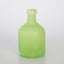 Green Frosted Glass Vase