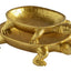 Gold Turtle Platters Set